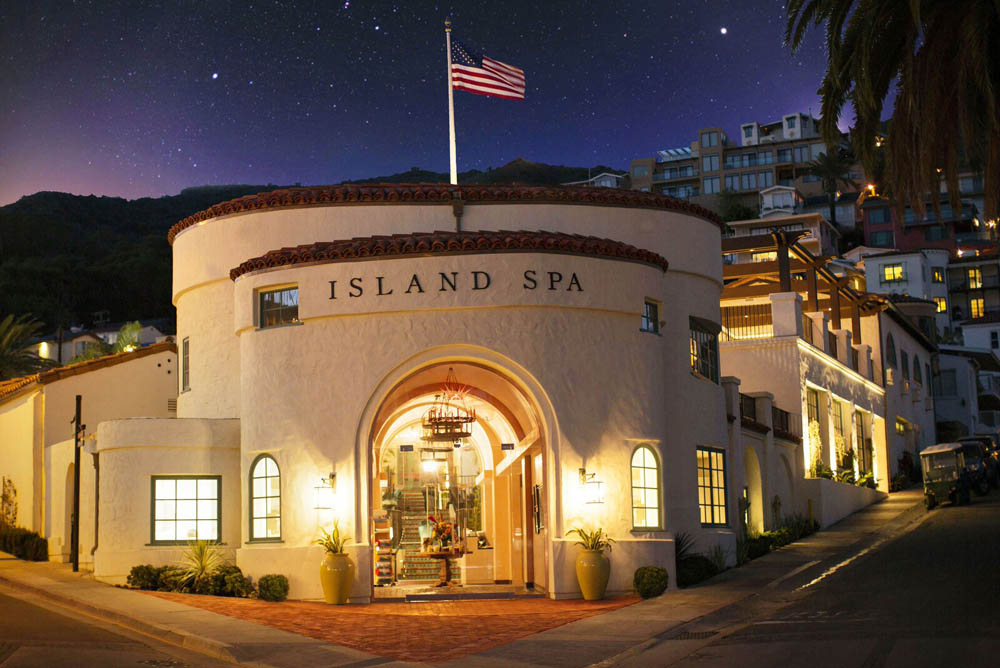 Luxurious spa exterior with elegant architecture, perfect for premium relaxation experiences.